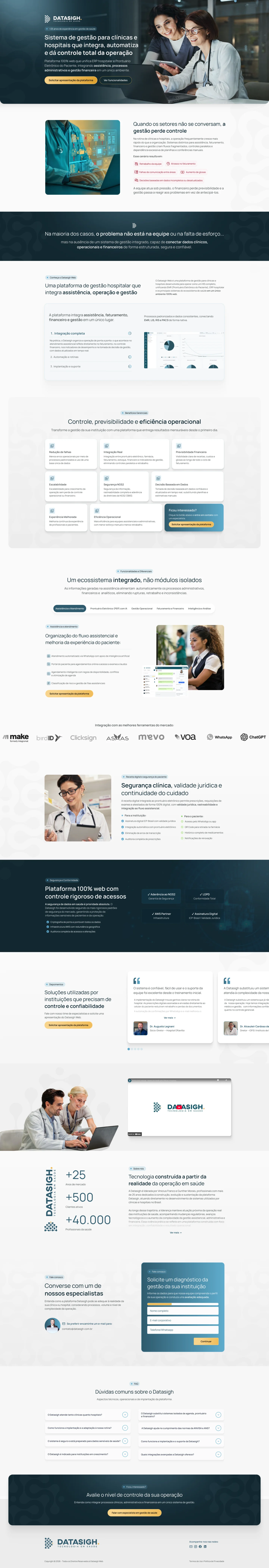 DataSigh - Interface Completa